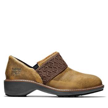 Timberland PRO Riveter Alloy Toe SD - Hnede Slip On Damske, T0567SK